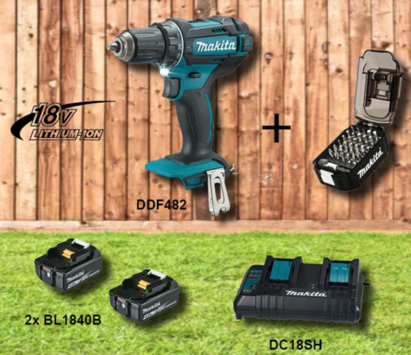 Makita | Perceuse-visseuse 18V - Pack – Image 2
